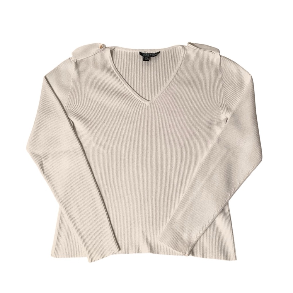 White 90’s style Ralph Lauren blouse
